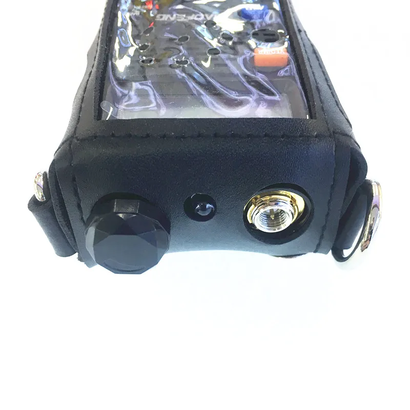Длинный мягкий кожаный чехол с держателем специально для baofeng BF UV5R UV5RA UV5RB UV5RE walkie