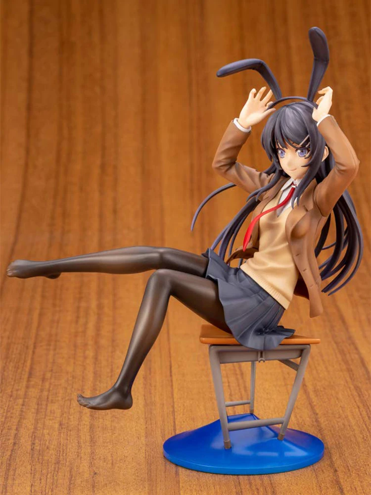 Seishun Buta Yaro Mai Sakurajima ПВХ фигурка Аниме Сексуальная девушка фигурка модель игрушки кролик девушка Коллекция игрушки кукла подарок