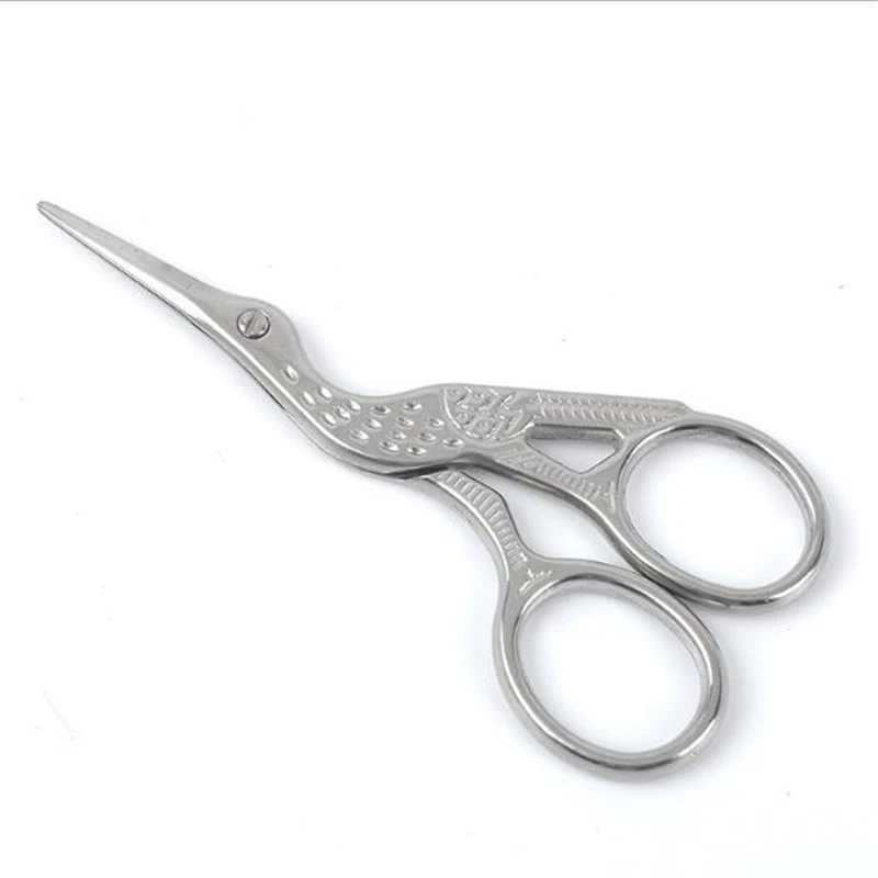 1pc Stainless Steel Little Bird Eyebrow Trimmer Scissors Hair Removal Grooming Shaping Shaver Eye Brow Eyelash for Women | Красота и