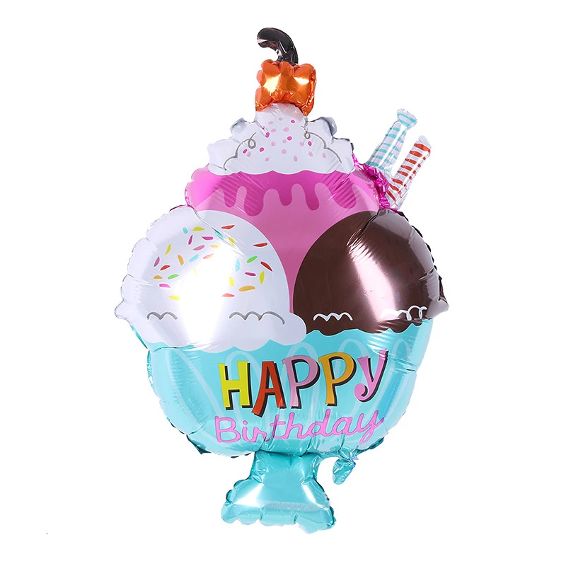 Радуга шары Красочные Алюминий Фольга шар Baby Shower детская День рождения Свадебный