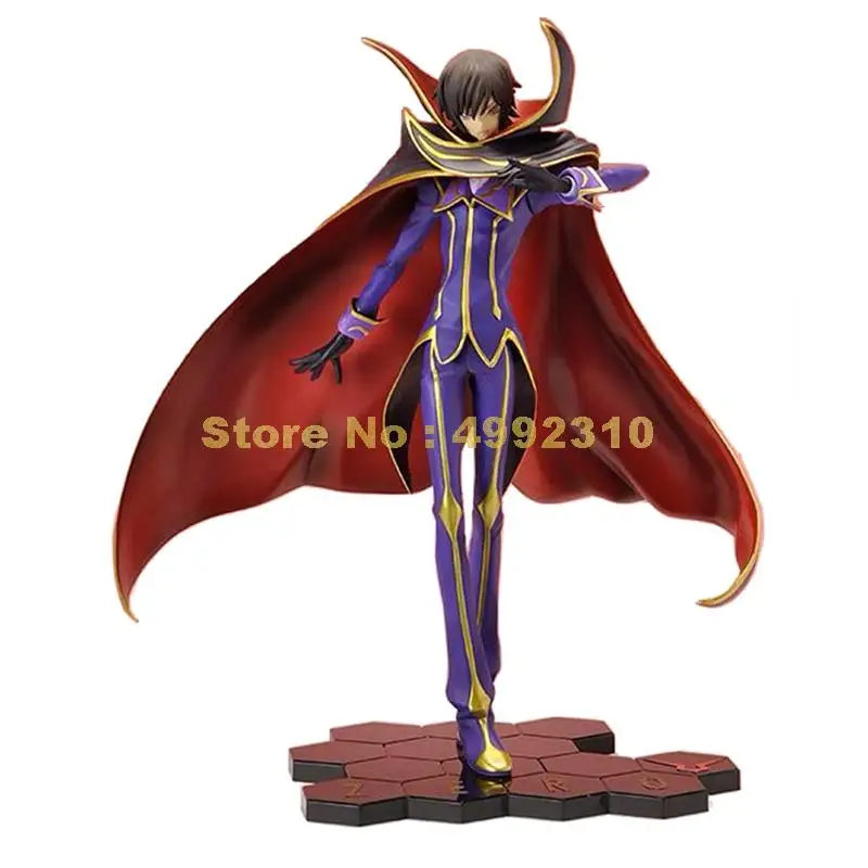 Аниме код geass r2 lelouch lamperouge 1/8 ПВХ фигурка Коллекционная модель 23 см игрушка|Игровые