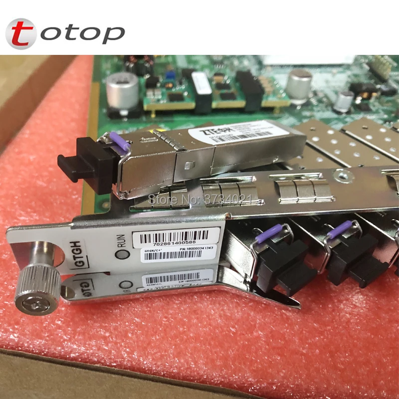 ZTE 16 портов GPON бизнес плата GTGH с C + SFP для C300 C320 OLT оригинальная