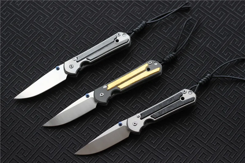 Kevin John small sebenza 21 складной нож M390 лезвие TC4 титановая ручка Открытый Кемпинг Охота