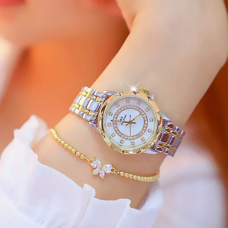 2019 женские часы свободного покроя наручные кварцевые стразы Relogio Feminino Наручные |