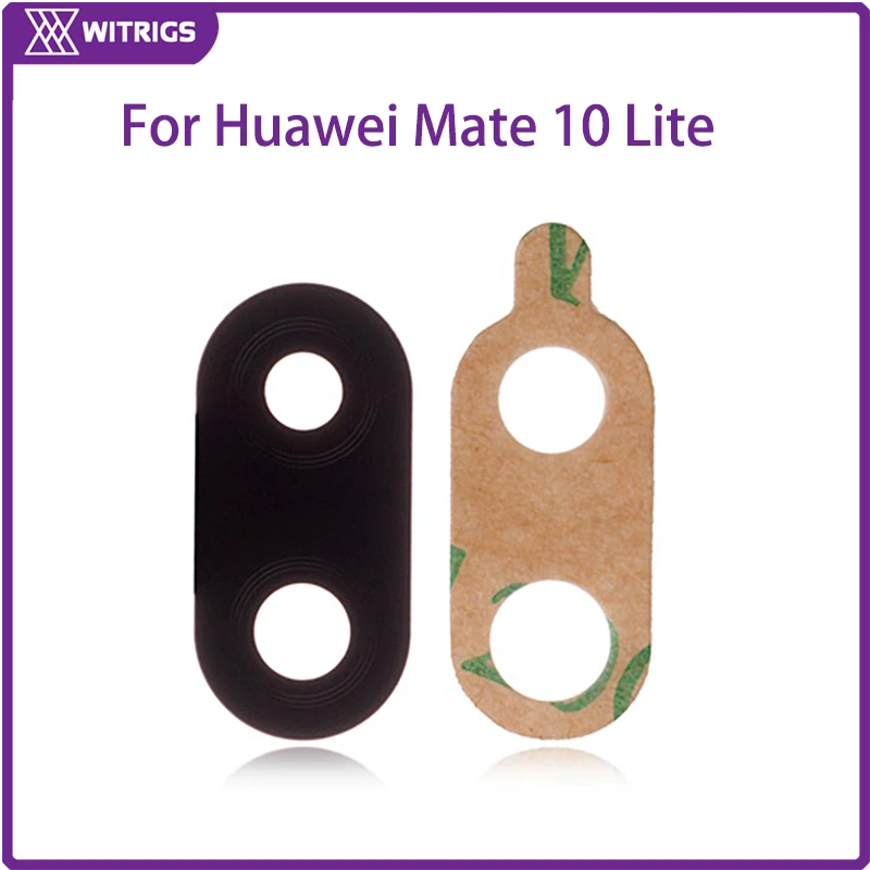 Witrigs задняя камера стеклянный объектив для Huawei Mate 10 Lite Nova 2 задний тыловой камеры