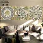 HAOCHU Европейский дворец узор абстрактная Художественная печать плакат Украшение картина для дома настенный Декор отеля холст картина для комнаты