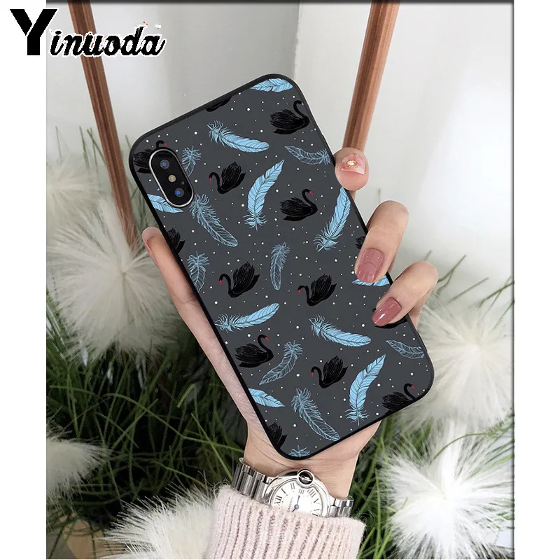 Yinuoda милый красочный мягкий чехол для телефона из ТПУ Apple iPhone 8 7 6 6S Plus X XS MAX 5 5S SE