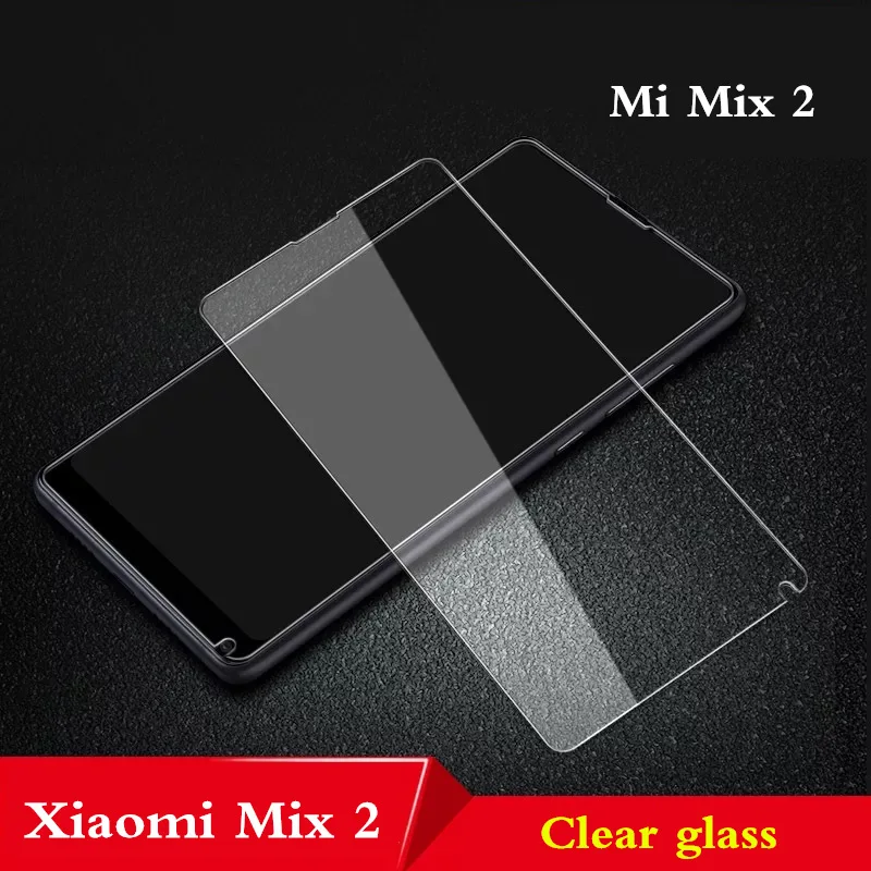 Mi Mix 2 Clear Закаленное стекло для Xiaomi Mi Max 2 Mix Защитная пленка для экрана 0,26 мм 9H 2.5D для Xiaomi Mi Mix Max защита от Blu-Ray - Цвет: Mi Mix 2 Clear