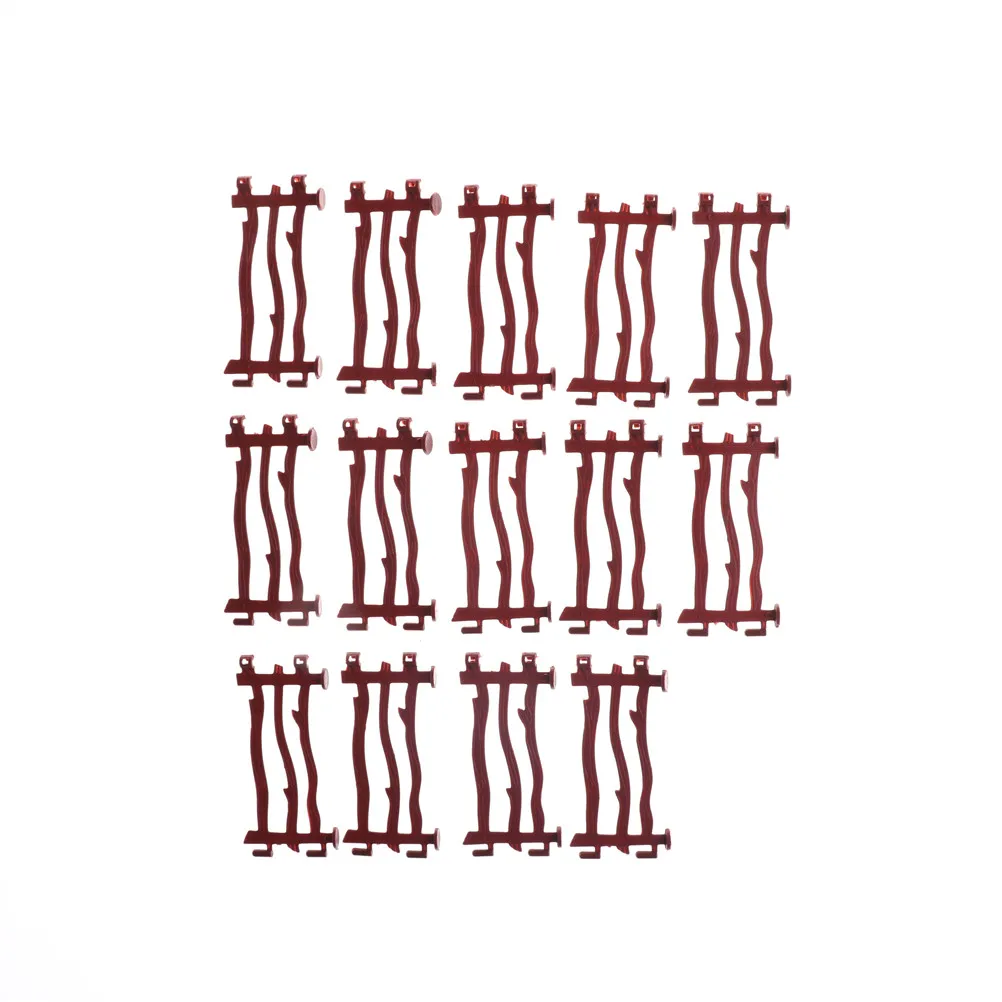 

14pcs Military Fence Rail Board Plastic Toy Soldier Army Men Accessories railway modeling model building kit
