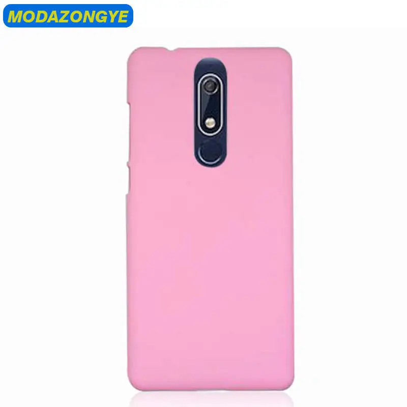 Для Nokia 5 1 чехол 2018 матовый пластиковый жесткий для телефона TA-1061 TA-1075 A-1076 TA-1081 TA-1088