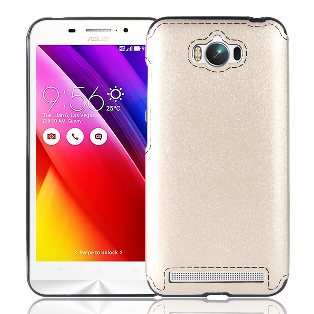 Роскошный кожаный чехол для Asus Zenfone Max ZC550KL мягкие силиконовые чехлы из ТПУ