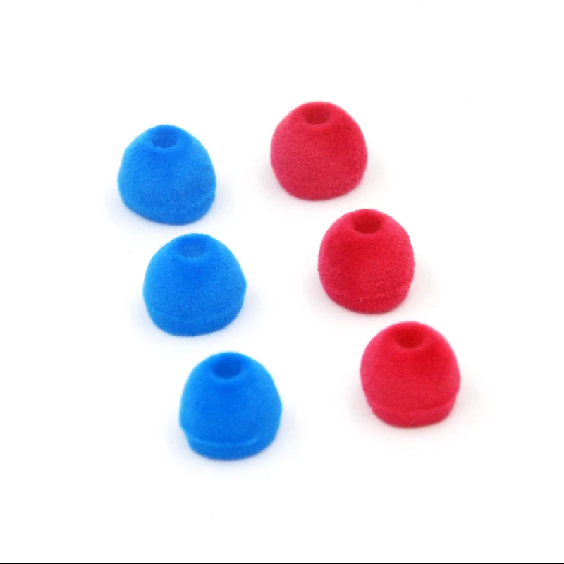 1 пара (2 шт.) высококачественные наушники вкладыши с плюшевой подкладкой