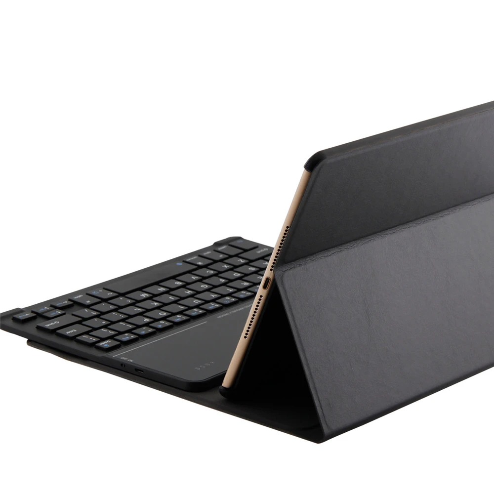 Kemile для ipad 9 7 Ультра Тонкий Стеклянный чехол клавиатуры Bluetooth 3 0 Для iPad air 2 Чехол W