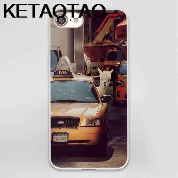 Розовый KETAOTAO летний volkswagen bus пляжный чехол для телефона s для iPhone 4S 5C 5S 6S 8 Plus XR XS Max чехол кристально чистый мягкий TPU чехол s - Цвет: Розовый