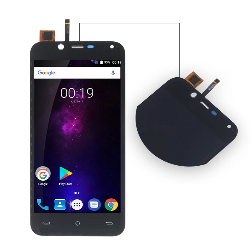 Оригинальный для Cubot Magic LCD дисплей сенсорный экран дигитайзер телефон запчасти