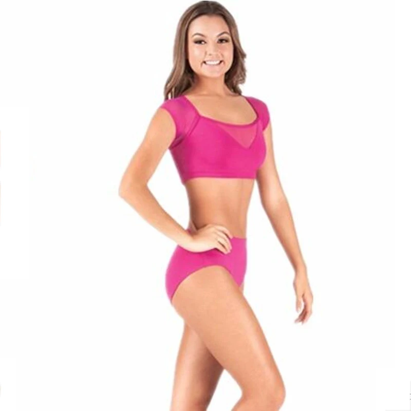 Женские шорты для танцев ICOSTUMES Cheer Brief черный джаз спандекс лайкра балет