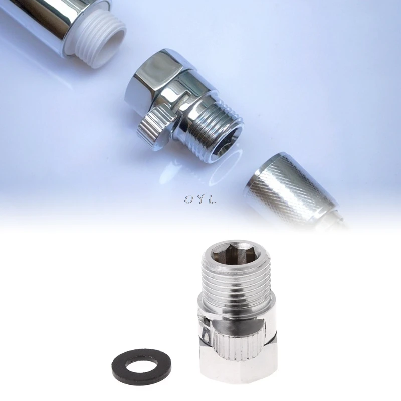 Полностью латунный запорный клапан G1/2 &quotдля душевой лейки с быстрой
