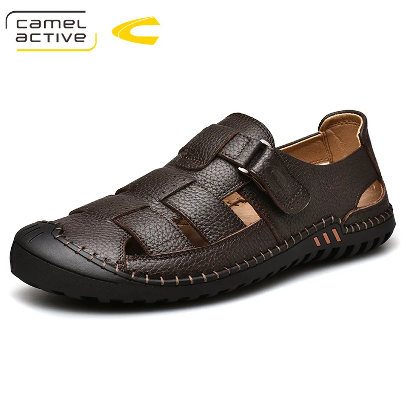 Мужские сандалии Camel Active легкие эластичные на плоской подошве для пляжа