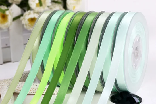 

YOFAY 1-1/8" 28mm Solid 100% Polyester Single Face Satin Ribbon Wedding Decoration Party Gift Packing Hairpin 196 Colors 100yard