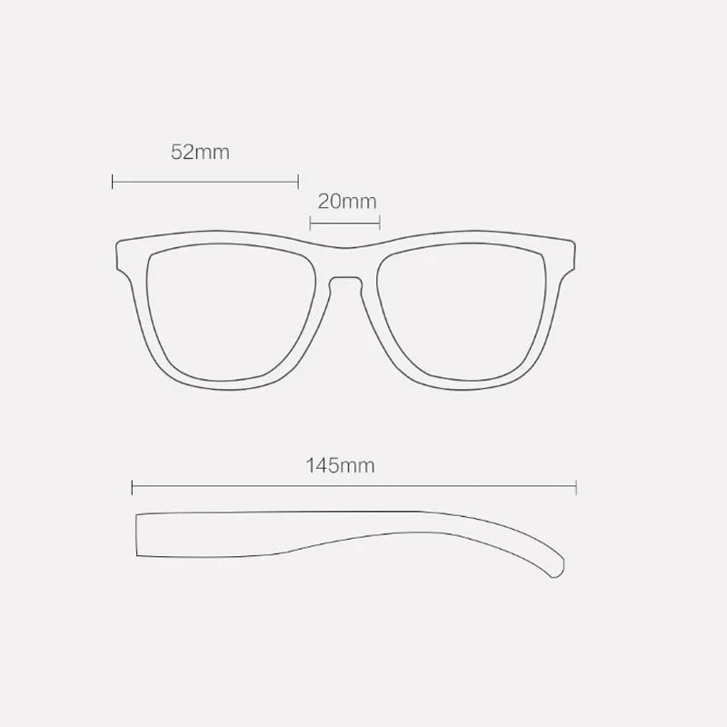 Xiaomi Mijia TS Модные мужские солнцезащитные очки для путешествий STR004-0120 TAC поляризованные линзы УФ-защита для вождения/путешествий для мужчин и женщин