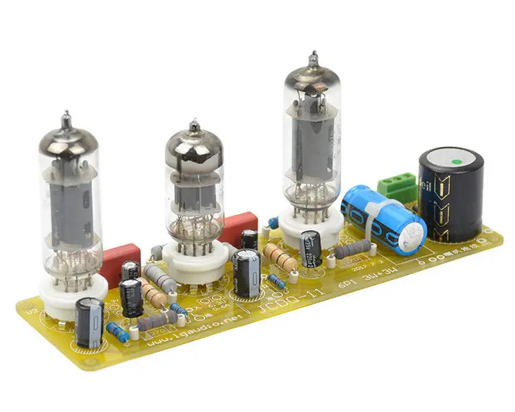6N1 + 6P1 вакуум и усилитель клапанной трубки 2 0 канала стерео Hifi аудио Мощность Amp