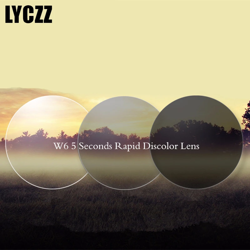 LYCZZ 1 67 индекс свободной формы фотохромные переход внутренний прогрессивный