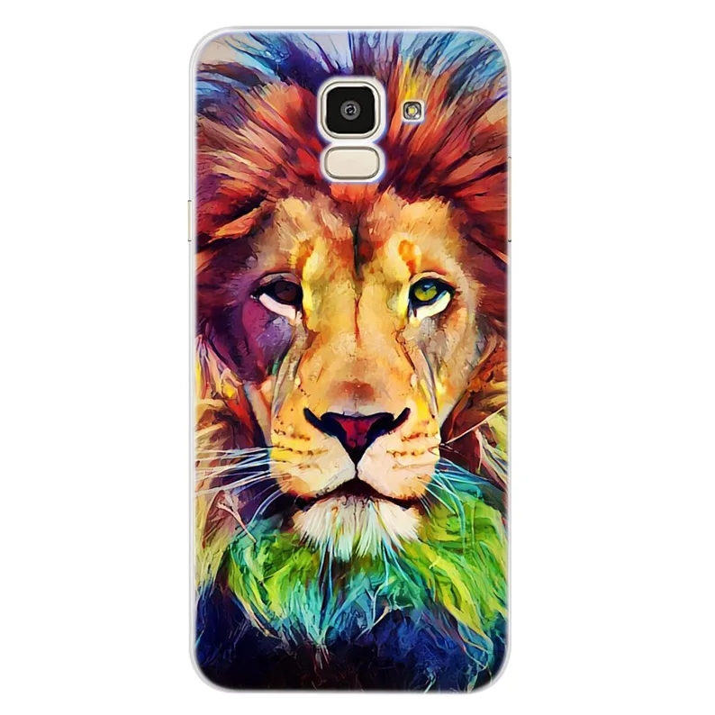 Case For Samsung Galaxy A30 A50 J1 J3 J4 J5 J6 J7 A3 A5 A7 A8 2016 2017 2018 Soft TPU Silicone Cover Leopard Funda D045 |