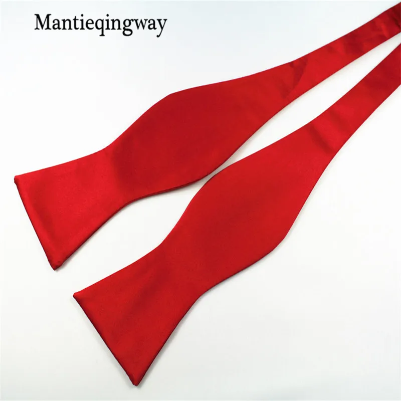 Mantieqingway Новый бренд галстук Для женщин мужчин S Лук Галстуки одноцветное Цвет
