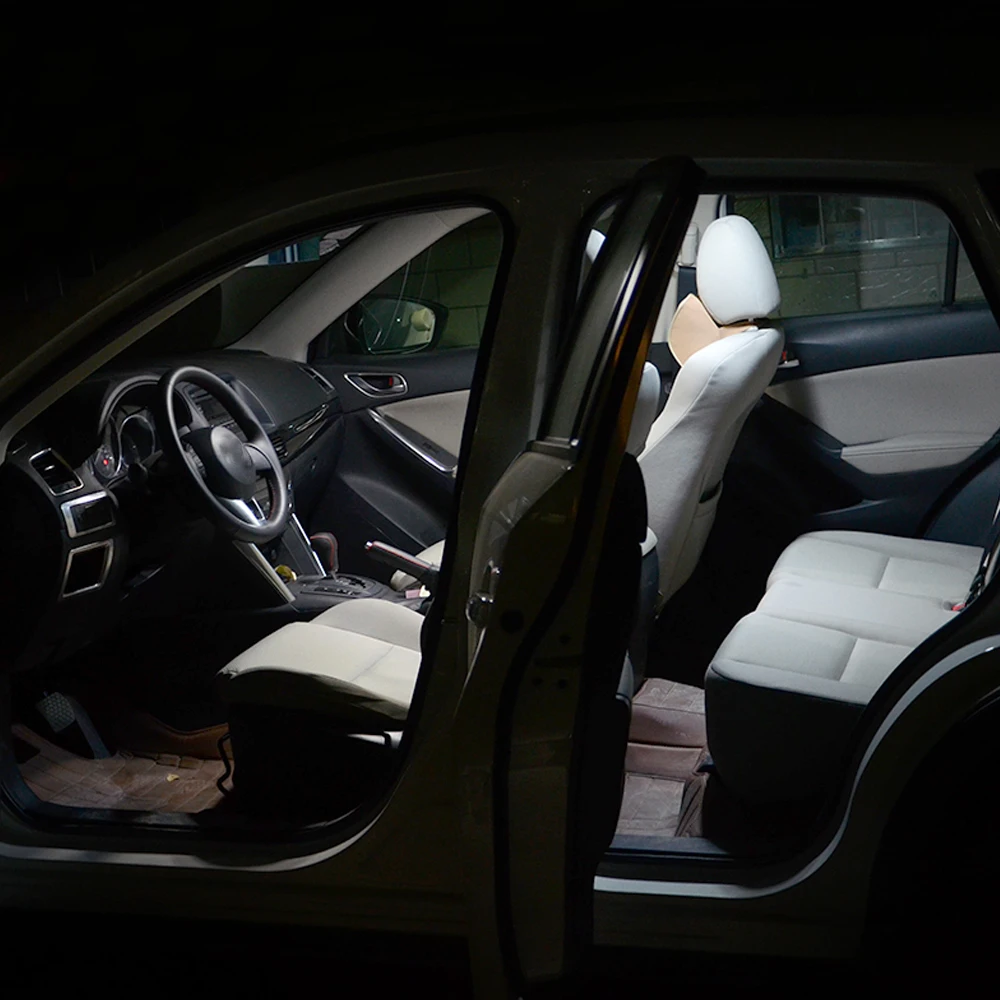 Сверхъяркая Светодиодная лампа для внутреннего освещения и чтения карт MAZDA CX-5 CX5