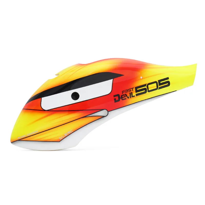 ALZRC - Devil 505 FAST Fiberglass Painting Canopy S-A RC Helicopter Parts | Игрушки и хобби