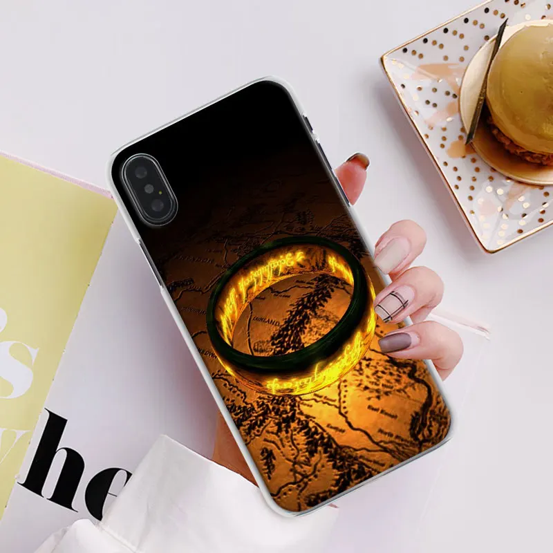 Чехол для телефона Хоббит Властелин колец для Apple iPhone 7 8 Plus 6 6s Plus X XS XR XS MAX 5 5S чехол для телефона