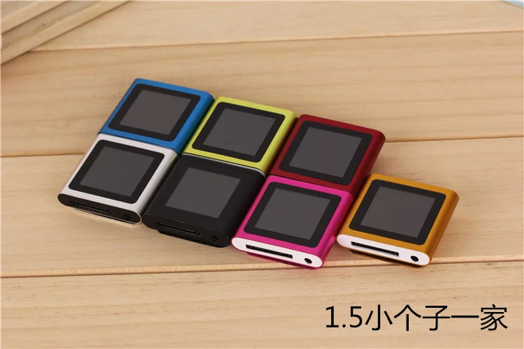 Зеленый ДЛЯ Apple iPod nano 6-го Поколения 1.8 ''IPS сенсорный экран 4 ГБ МУЗЫКА FM ВИДЕО MP3