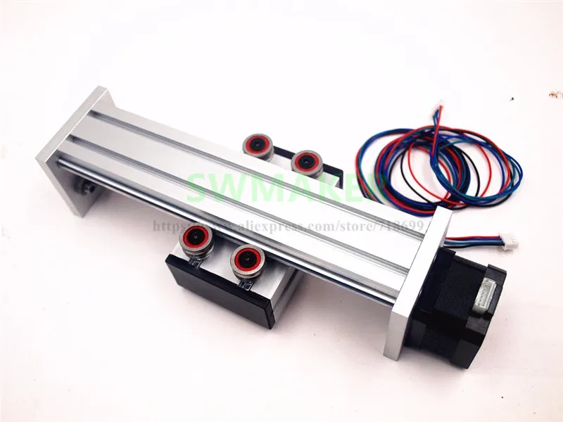 Комплект направляющих для слайдов по оси Z с шаговым двигателем NEMA17 100 1000 мм