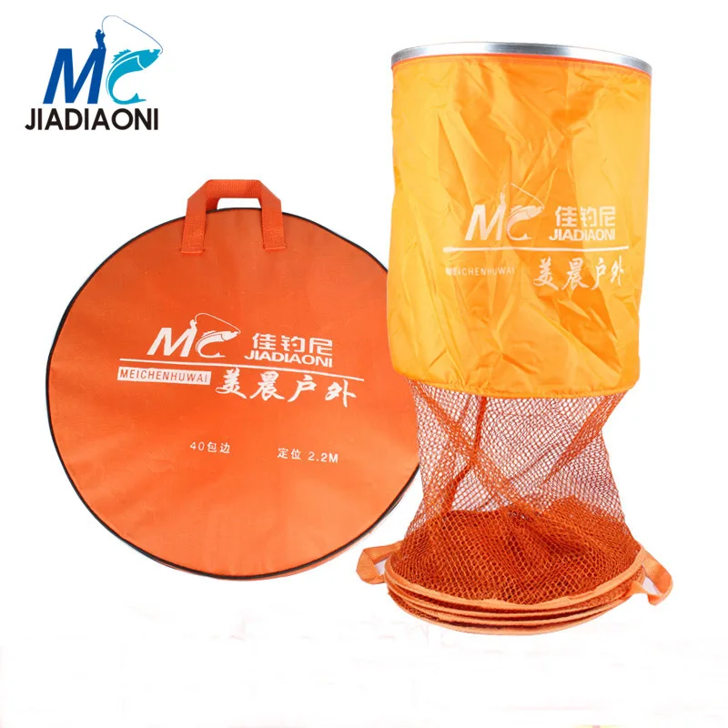 Рыболовная сеть JIADIAONI 33*180 см/40*220 см мелкая нейлоновая сетка Fyke рыболовная для
