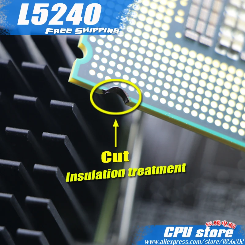 INTEL Ксеон L5240 3 0 ГГц/6 м/1333 МГц/Процессор равен LGA775 Core 2 Dual E8600 8500 8400 Процессор