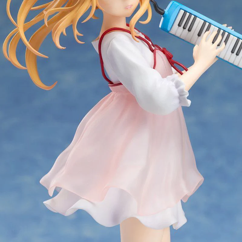 Ваша вранья в апреле Miyazono Kaori фигурку Melodica неформальное платье Ver. ПВХ фигурка