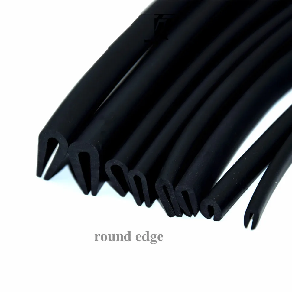 Резиновая U образная лента защита кромок оболочка металлическая деревянная