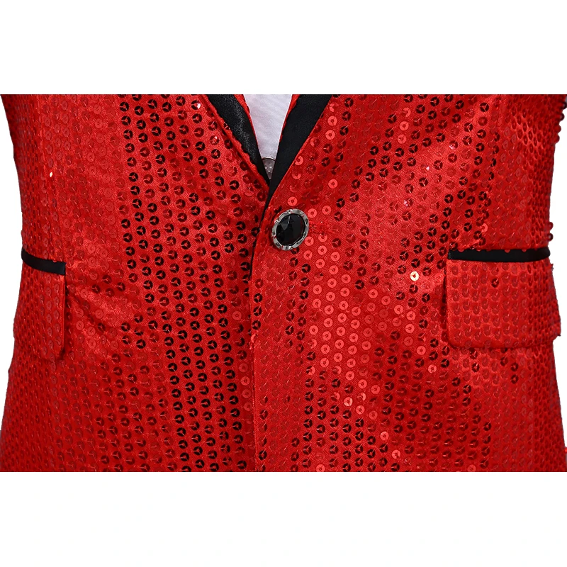 Модный облегающий мужской пиджак Блейзер костюм с блестками для сцены певицы