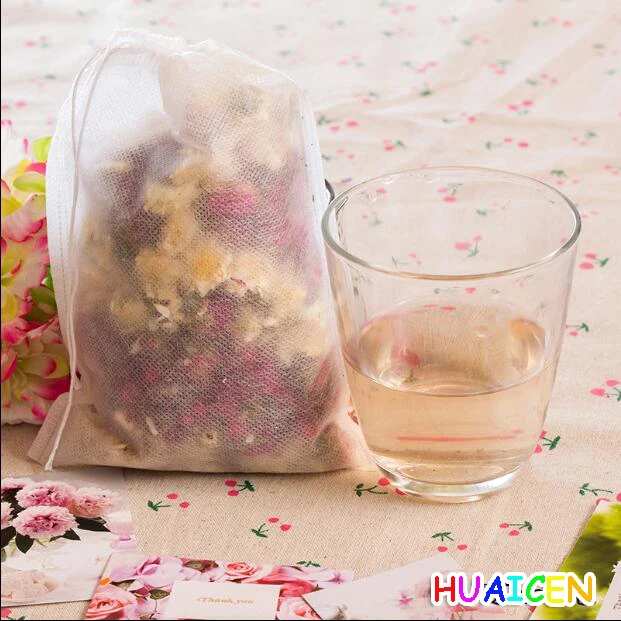 5000 шт./лот пустой Чай Сумки с строка травы свободные нетканый 7*9 см|empty tea bag|tea bagtea