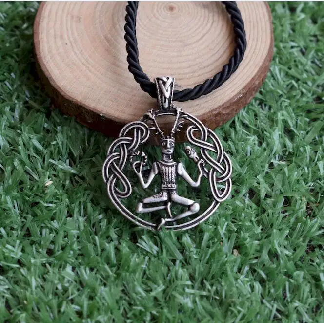 SanLan 1 шт. Cernunnos Кулон КЕЛЬТСКИЙ лес Бог Медь Ювелирные изделия ручной работы