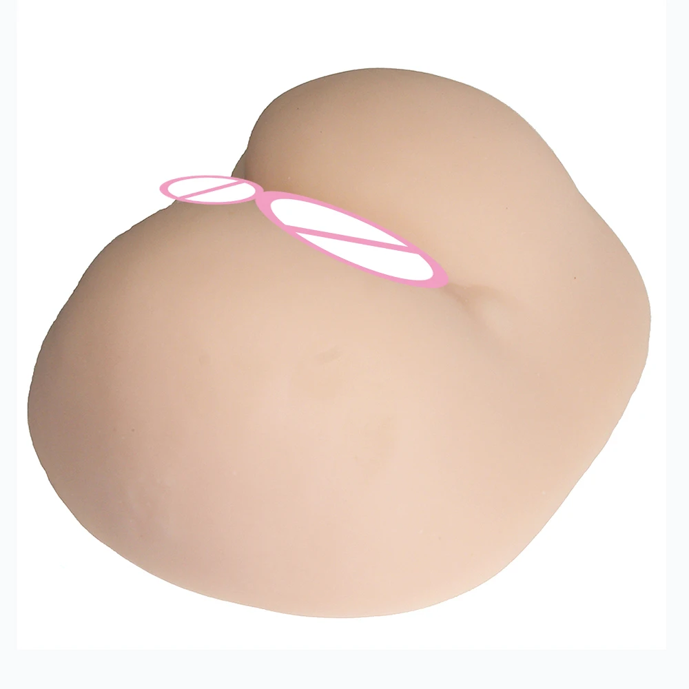 Твердый силикон большая задница Мужская мастурбация живая Вагина и анус секс