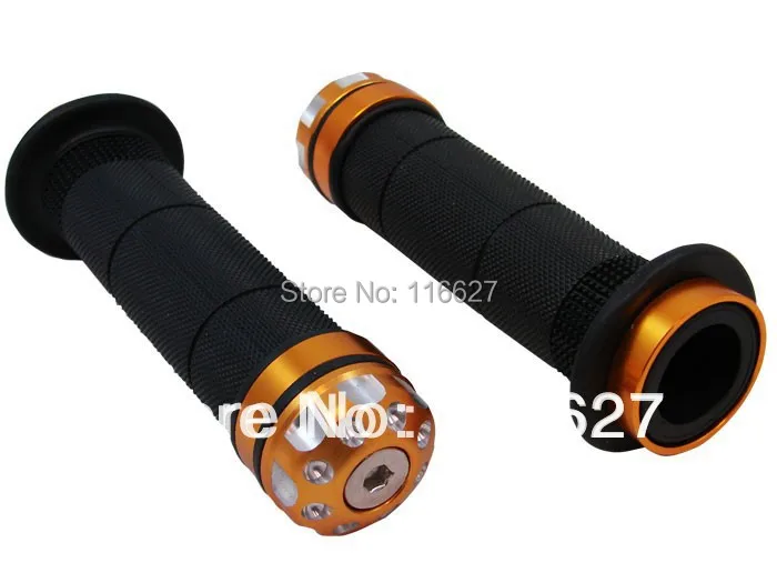 

7/8 "Руль с ЧПУ Концевая крышка резиновые ручки для Honda CBR GSXR ZX6R R1 R6