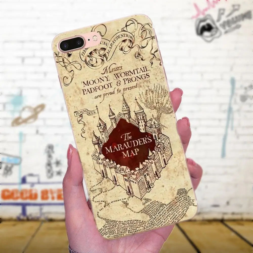 Гарри Поттер Мягкий ТПУ узор Розовый для Huawei Honor 4C 5A 5C 5X 6 6C 6A 6X 7 7X 8 9 V8 V10 Y3II Y5II Y6II G8 P7