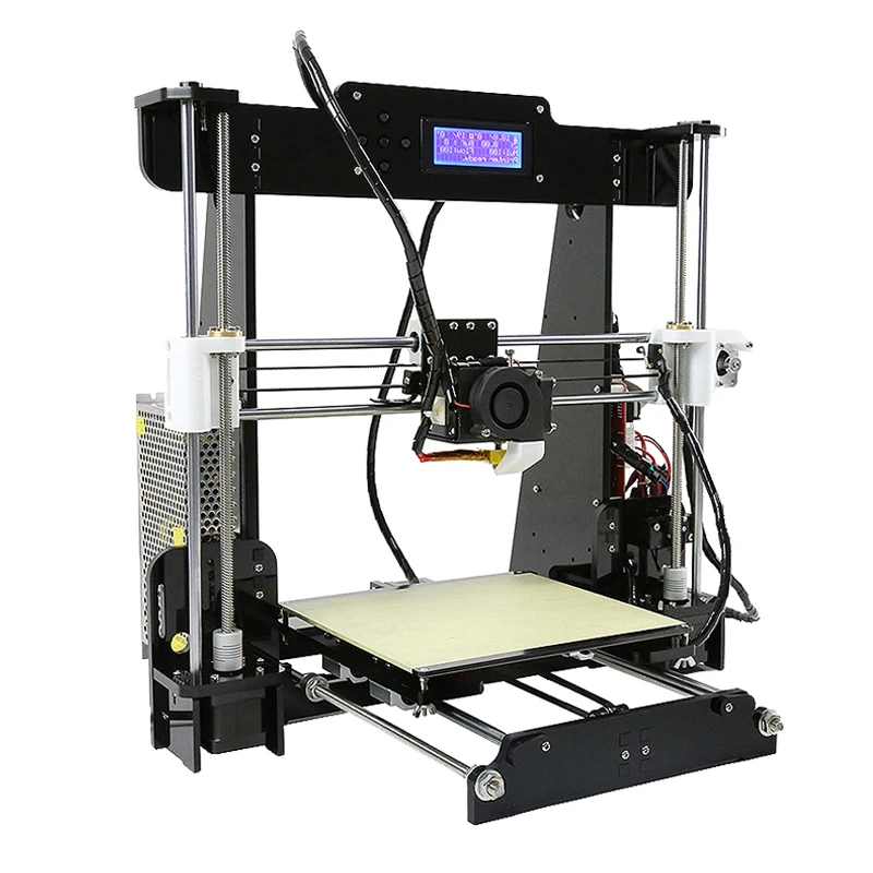 Anet A8 A6 автоматический 3d Принтер Высокоточный принтер Набор DIY дешевый 3D