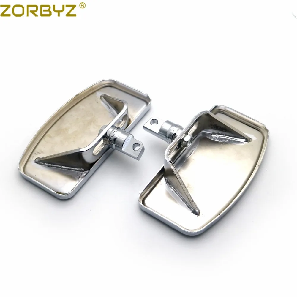 ZORBYZ мотоциклетные Регулируемые задние пассажирские доски подножки подножка для Harley Sportster 883 1200 Dyna