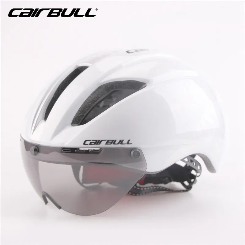 white silver 280g Aero ультра-светильник Goggle TT дорожный велосипедный шлем In-Mold гоночный велосипедный спортивный защитный шлем время-пробный велосипедный шлем - Цвет: white silver