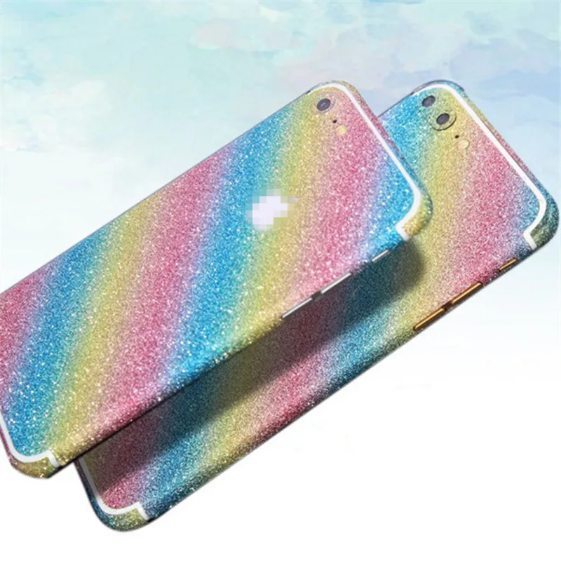 Для Apple iphone 7 Королевский матово Блестящий Фольга фильма протектор Стикеры Diamond