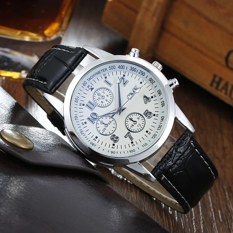 Relojes Hombre бренд CMK повседневные Простые синие Ray кварцевые женские часы