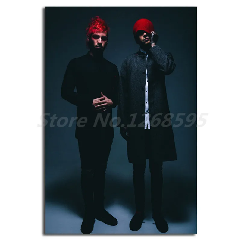 Обои Twenty One Pilots HD настенное Искусство Холст плакат и печать холст Картина