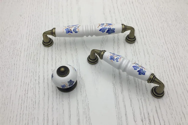 4 шт. керамические ручки для двери шкафа|knob handle|ceramic knobsdoor knob |